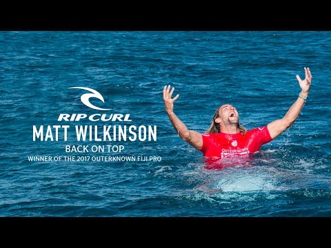 Congratulations Matt Wilkinson | 2017 Outerknown Fiji Pro Champion