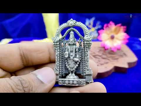 Lord Venkateshwara (Balaji) Idol (Murti) in Pure Silver video