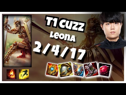 Leona Challenger Gameplay S11 Replay 11.3 Support (2/4/17) - KOREAN