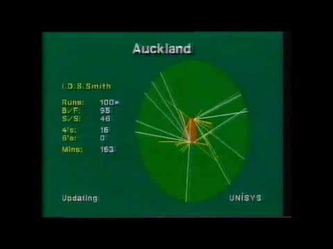 Ian Smith 173 vs India - 3rd Test at Auckland 1990