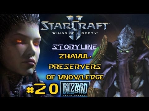 StarCraft 2 Storyline: Wings of Liberty Campaign - Preservers of Knowledge (Zhakul) #20