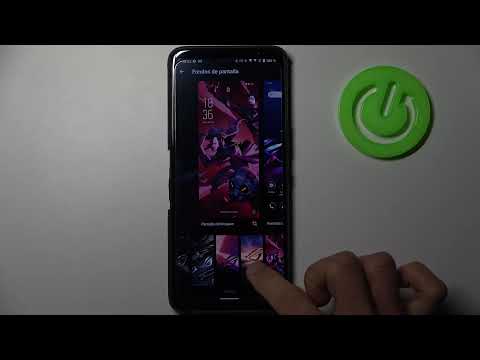 Cómo cambiar el fondo de pantalla en ASUS Rog Phone 5S - personalizar pantalla