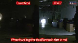 preview picture of video 'Sealey LED437 5 Million Candle Power Rechargeable Spotlight'