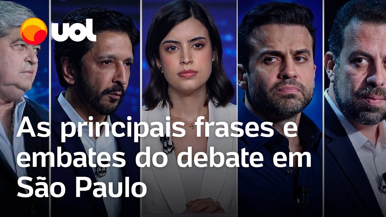 Tabata frita Marçal e Nunes vê dobradinha Boulos-Datena; os principais momentos do debate da Band