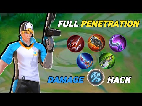 CLINT FULL BUILD PENETRATION!! DAMAGE INSTANT KILL - Mobile Legends