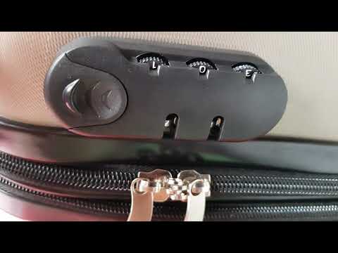 How to recover your suitcase password and change it