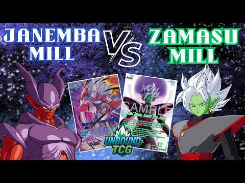 Janemba Mill vs. Zamasu Mill Gameplay! | DBSCG Fearsome Rivals Meta