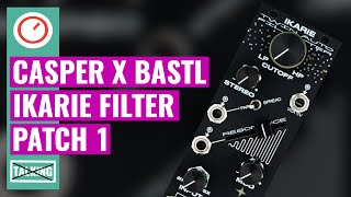 Video thumbnail for Bastl Instruments Ikarie Stereo Analog Filter Patch #1 A Complex Oscillator Dream by SYNTH ANATOMY