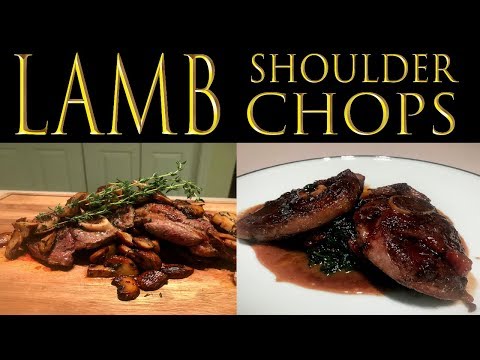 How to cook lamb shoulder chops TWO ways.