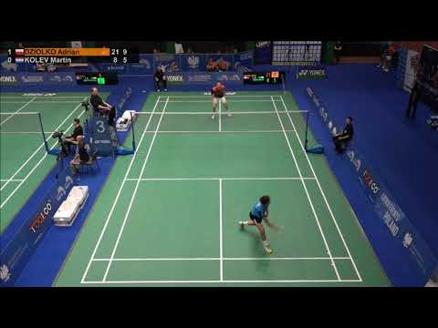 Interesting rally - Adrian Dziolko vs Martin Kolev - ECC 2018