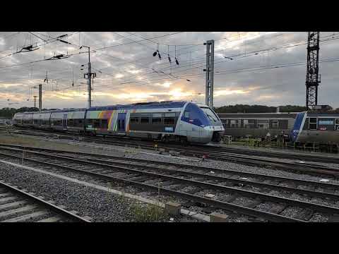 SNCF train 793 / 794 manoeuvering in Strasbourg railway station