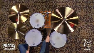 Video thumbnail for Paiste 22" 2002 Crash Cymbal - 2498g (1061422-1110517I) by Memphis Drum Shop