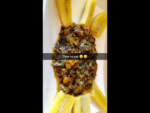 Aubergines à l'oseille  et maquereaux version Gabon par Abigael Foods/ recette aubergines africains