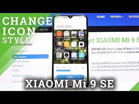 How to Change Icon Size on XIAOMI Mi 9 SE – Resize Icons
