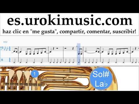 Como Tocar Tuba P!nk - What About Us Tablatura Parte#2 um-i927