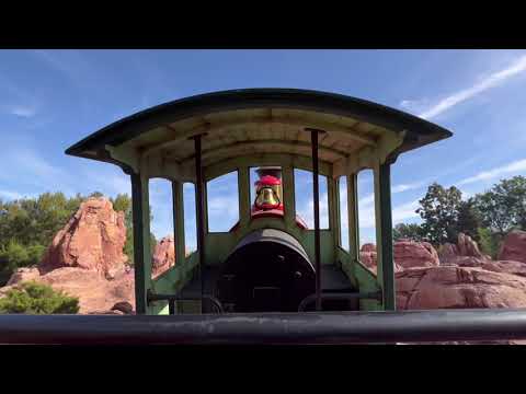 Big Thunder Mountain Railroad (Disneyland 2022) Front Row! 4k 60fps!