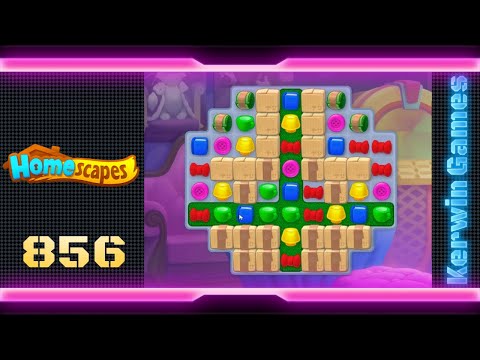 Homescapes Level 856 - No Boosters