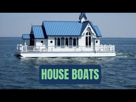 5 INCREDIBLE Houseboats houses on Water