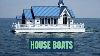 5 INCREDIBLE Houseboats houses on Water
