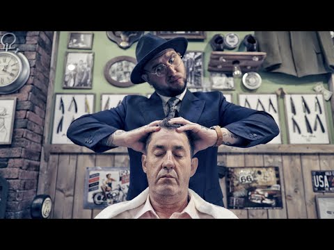 💈 ASMR BARBER - Head Massage Experience - OLD SCHOOL BARBER