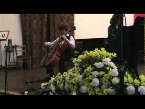 Maciej Seget, cello - Benedetto Marcello - Sonata No. 3 A Minor, Op. 2, No. 3