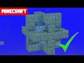 Minecraft How to Build a Conduit Frame! 1.16.4