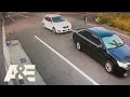 Car Vs Baseball Bat Confrontation Between Drivers Road Wars A E