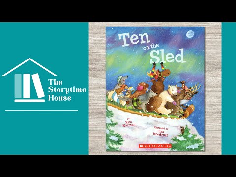 Ten On The Sled | Children's Book Read Aloud | Winter