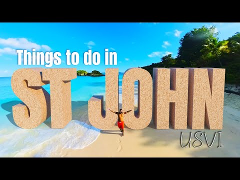 We only have 24 Hours to Explore St John, U.S. Virgin Islands!