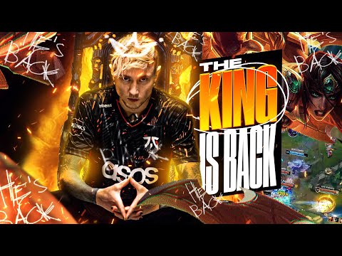 REKKLES SIVIR RETURNS TO THE LEC - FNC VS KOI REVIEW - CAEDREL