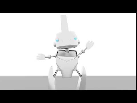 Robot wave animation in Maya