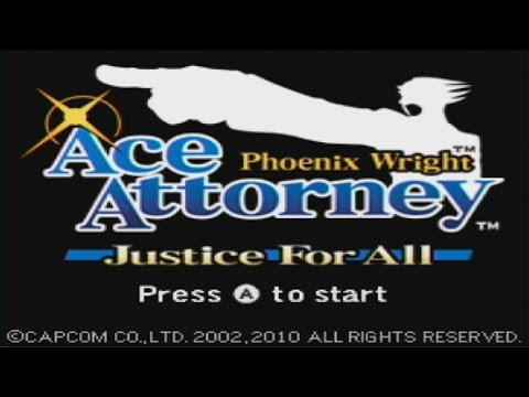 Let's Play PWAA Justice For All (BLIND) Part 1: I FORGOT HOW TO PLAY