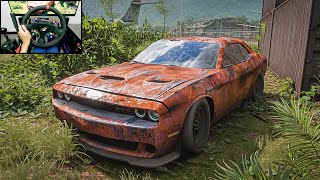 Rebuilding Dodge Challenger SRT Hellcat 1038HP - Forza Horizon 5 | Simagic Alpha Ultimate gameplay Rebuilding Dodge Challenger SRT Hellcat 1038HP - Forza Horizon 5 | Simagic Alpha Ultimate gameplay