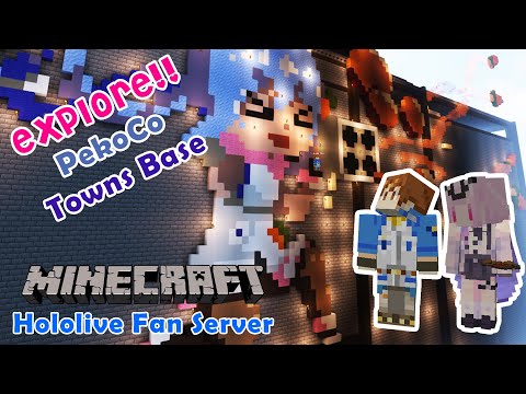 [Minecraft] Hololive Fan Server - Boom Boom Carrot Base!
