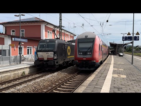 Railfanning the Passauerbahn in Vilshofen!