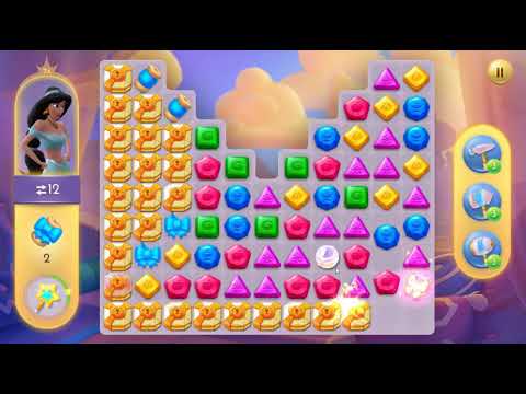 Disney Princess Majestic Quest Level 74 NO BOOSTERS - A S GAMING ✔