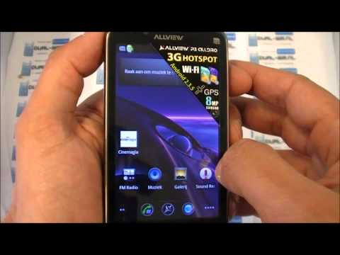 Allview P3 - Dual-sim GSM met 8MP camera, WIFI en Android 2.3.5