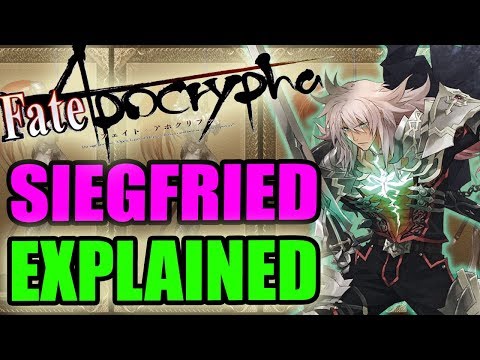 Saber of Black: SIEGFRIED Explained - Fate Apocrypha | Past & Noble Phantasms