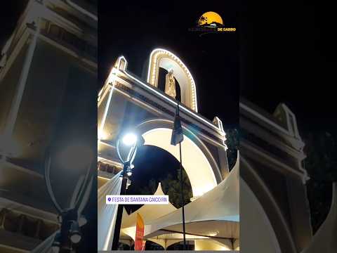 Arco do triunfo de Nossa Senhora de Fátima em Caicó-RN