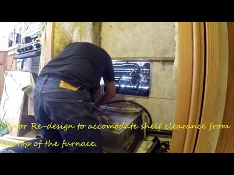 Replacing Norcold 1200 Refrigerator with Samsung RF18 in a Newmar Dutchstar Part 2 of 3