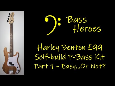 Harley Benton £99 Self-build P-Bass Kit - Part 1 - The Build