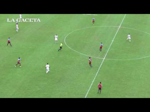 Gol de Quiroga para San Martín de Tucumán ante Brown de Adrogué