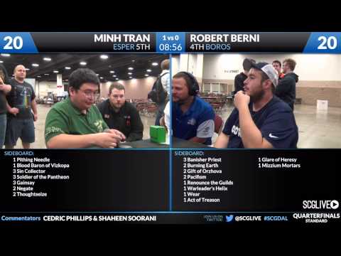 SCGDAL - Standard - Quarterfinals - Minh Tran vs Robert Berni