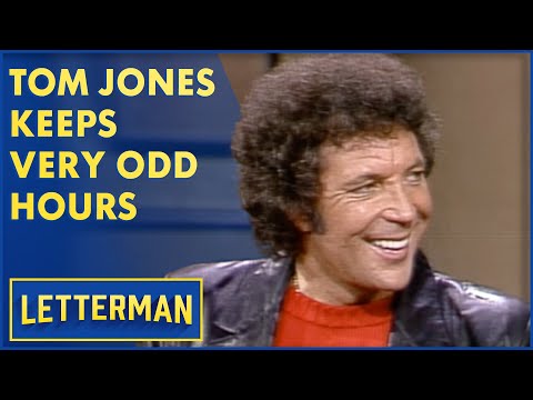 It’s Not Unusual For Tom Jones To Get In At 7am | Letterman