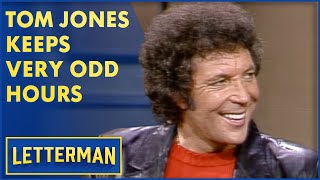 It’s Not Unusual For Tom Jones To Get In At 7am | Letterman