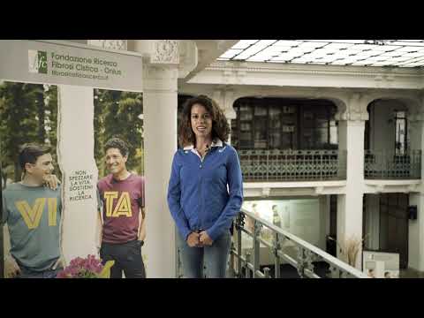 Eleonora Giorgi, atleta azzurra, a sostegno della Ricerca in fibrosi cistica.