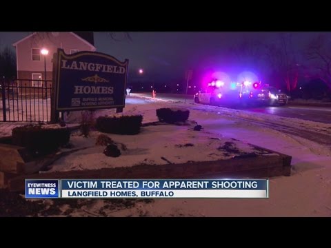 Man shot at Langfield Homes Development