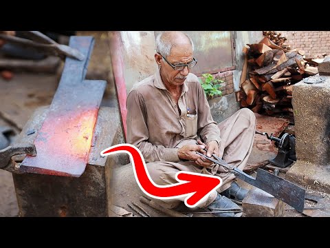 Big Meat Cleaver Knife Forging Process | Blacksmith meat cleaver making | meat cleaver |amazing work