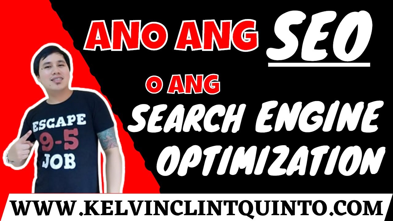⛔️Ano Ang Search Engine Optimization o SEO | Website Tutorials