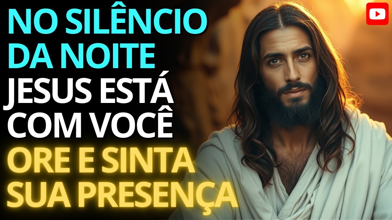 JESUS ESTÁ COM VOCÊ NO SILÊNCIO DA NOITE – Uma Palavra Que Vai Tocar a Sua Alma 🙏✨